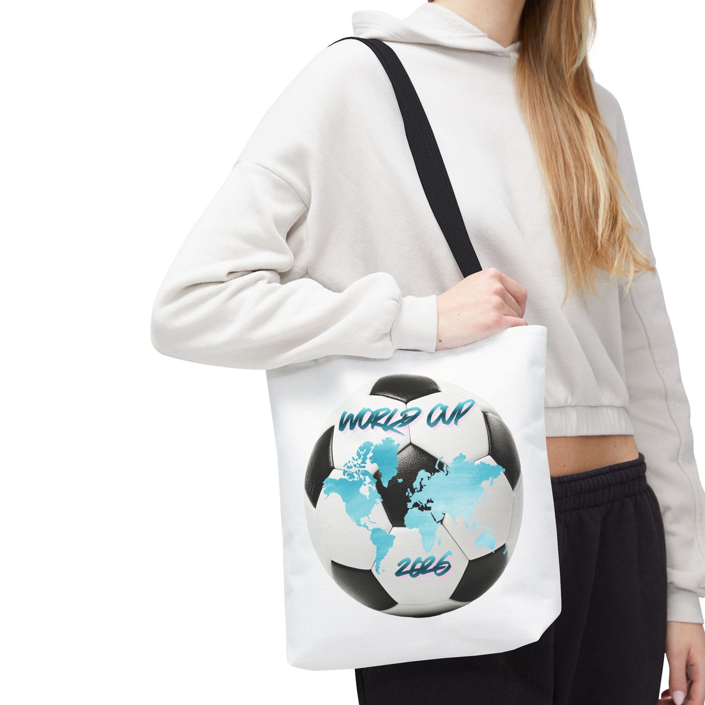 World Cup 2026 Soccer Tote Bag - Designed in Los Angeles for Hellopathic