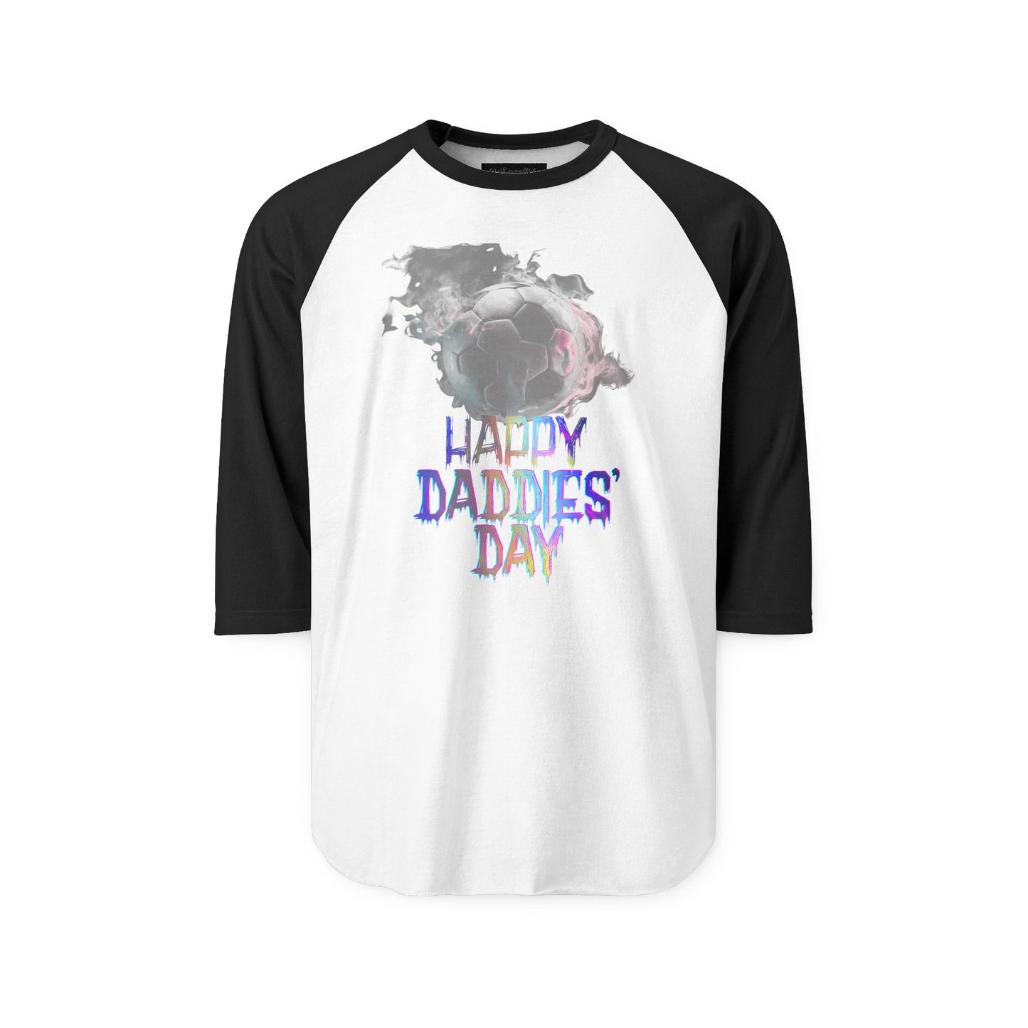 Happy Daddies' Day Raglan Shirt - Designed in Los Angeles for Hellopathic